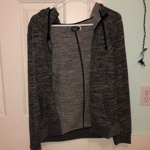 Black Volcolm Zipper Jacket